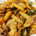 SHⅰ's cooksnap of when they made 豚バラとじゃがいもと玉ねぎの甘辛炒め♪.