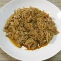 ヌーシ's cooksnap of when they made 糸こんにゃくで♪簡単和風ジャージャー麺.