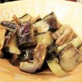 sunita's cooksnap of when they made レンジで簡単！茄子のおひたし.