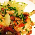 まいすー★★★★'s cooksnap of when they made 豚肉と豆苗と玉ねぎの塩レモンソテー.
