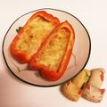 ごん☺︎'s cooksnap of when they made 味噌マヨチーズがたまらない。パプリカ焼き.