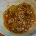 satie29's cooksnap of when they made ヘルシー 加賀太きゅうりのそぼろあんかけ.