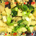 Emiii28's cooksnap of when they made お弁当に！塩昆布とじゃがと青梗菜炒め.