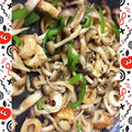Emiii28's cooksnap of when they made 手軽な一品！ピーマンとちくわの甘辛炒め.