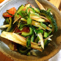 頑張るmama．'s cooksnap of when they made さっぱり☆ゴーヤとトマトの中華風おひたし.