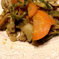 記念樹's cooksnap of when they made 味噌で簡単！豚肉とゴーヤと人参の味噌炒め.