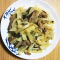 ピクミン☆K's cooksnap of when they made 牛肉とジャガイモの牛丼風炒め.