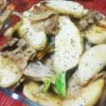 ☆☆あっきん☆☆'s cooksnap of when they made カブと豚バラの梅ニンニク炒め.