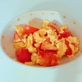michan7☆'s cooksnap of when they made トマトと卵の炒めもの（西紅柿炒鶏蛋）.