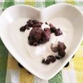 ＊sunlight＊'s cooksnap of when they made ホイップ入り☆クラッシュ小豆ヨーグルト.