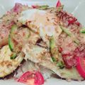 がぶりえっら's cooksnap of when they made stop夏バテ！ナス&ベーコンエッグ丼★.