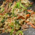 ikikikue's cooksnap of when they made 子供も大好き♪ホットプレートででビビンバ.