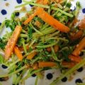 ｽｶｲﾌｨｯｼｭ☆'s cooksnap of when they made 豆苗と人参のおひたし.