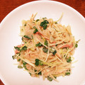 ルンルンルキ's cooksnap of when they made もやしとカイワレとカニカマのお手軽サラダ.