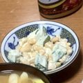 makaon's cooksnap of when they made 大豆とオクラのマヨネーズサラダ♪ねばほく.