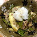 YuzuKizu's cooksnap of when they made レンジ即席♡なすとししとうのツナめんつゆ.
