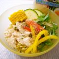 runa10's cooksnap of when they made サッポロ一番で冷やしラーメン♫.