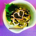 賀古遥's cooksnap of when they made 切り昆布の野沢菜和え✿.