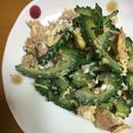 もも☆ピピ's cooksnap of when they made 苦くない！ゴーヤとツナと卵の炒め物.