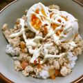 kokemomo60's cooksnap of when they made 鶏そぼろ七味マヨ丼【覚書】.