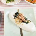 SP♪'s cooksnap of when they made 超簡単！冷奴に胡麻和えのせ.