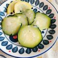 しゅい6's cooksnap of when they made 塩酒粕でうまうま♪ズッキーニのお漬物.