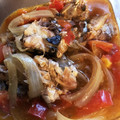 PTMAMA13's cooksnap of when they made 鯖缶とトマトの簡単煮.