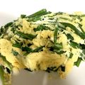 yu3kii's cooksnap of when they made 新食感☆お手軽ふわとろニラ玉.