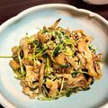なーちゃん♡25's cooksnap of when they made 【免疫力UP!】舞茸と豆苗のお浸し.