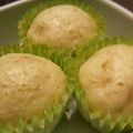 ｙｕｍ．．ｍｙ's cooksnap of when they made ホットケーキミックスでバナナ蒸しパン.