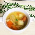 ３匹の大ぶたママ's cooksnap of when they made 具だくさんの美味しい野菜コンソメスープ.