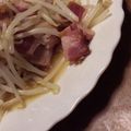 mikkusan's cooksnap of when they made ◇もやしとベーコンのナンプラー炒め◇.