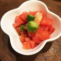 レジパン's cooksnap of when they made 幼児期☆オクラとトマトのサラダ.