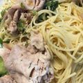 67luna's cooksnap of when they made 豚しゃぶとおろしきゅうりの冷製パスタ.