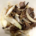Marmo's cooksnap of when they made 新たまねぎと砂肝の塩バター炒め.