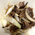 Marmo's cooksnap of when they made 新たまねぎと砂肝の塩バター炒め.