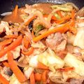 ムー民63's cooksnap of when they made フライパンで簡単♪鮭のちゃんちゃん焼き.