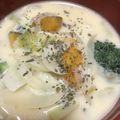 ＊ryoko＊＊'s cooksnap of when they made かぼちゃとブロッコリーのチャウダー.