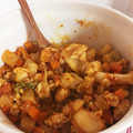 yumtas♥'s cooksnap of when they made 豚挽き肉・大根のオイスターキムチ炒め.