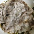 はるかなみ's cooksnap of when they made レンジで簡単！豚バラともやしの甘辛蒸し.