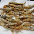 もむでん's cooksnap of when they made 大人の給食☆きびなごのからあげ.