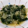 はぴゆゆ's cooksnap of when they made わかめのみぞれ和え.