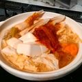 かす”お's cooksnap of when they made 豚キムチ鍋.