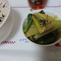 アキ（‾ω‾）'s cooksnap of when they made 一人分から！チンゲン菜の梅ごま油和え.