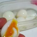おおかなぼぅ's cooksnap of when they made 半熟うずらの卵.