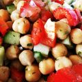 uyut's cooksnap of when they made ひよこ豆のサラダ☆トルコ.