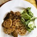 クック8IGOT6☆'s cooksnap of when they made 蓮根と茄子のピリ辛酢炒め。.