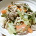 ☆タバサマ☆'s cooksnap of when they made 豚肉と野菜の和風オイスター味噌炒め.