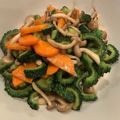 クックD4LCV2☆'s cooksnap of when they made 味噌で簡単！豚肉とゴーヤと人参の味噌炒め.