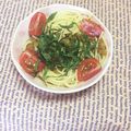 さくらん餅's cooksnap of when they made 余ったゴーヤの佃煮で簡単パスタ.